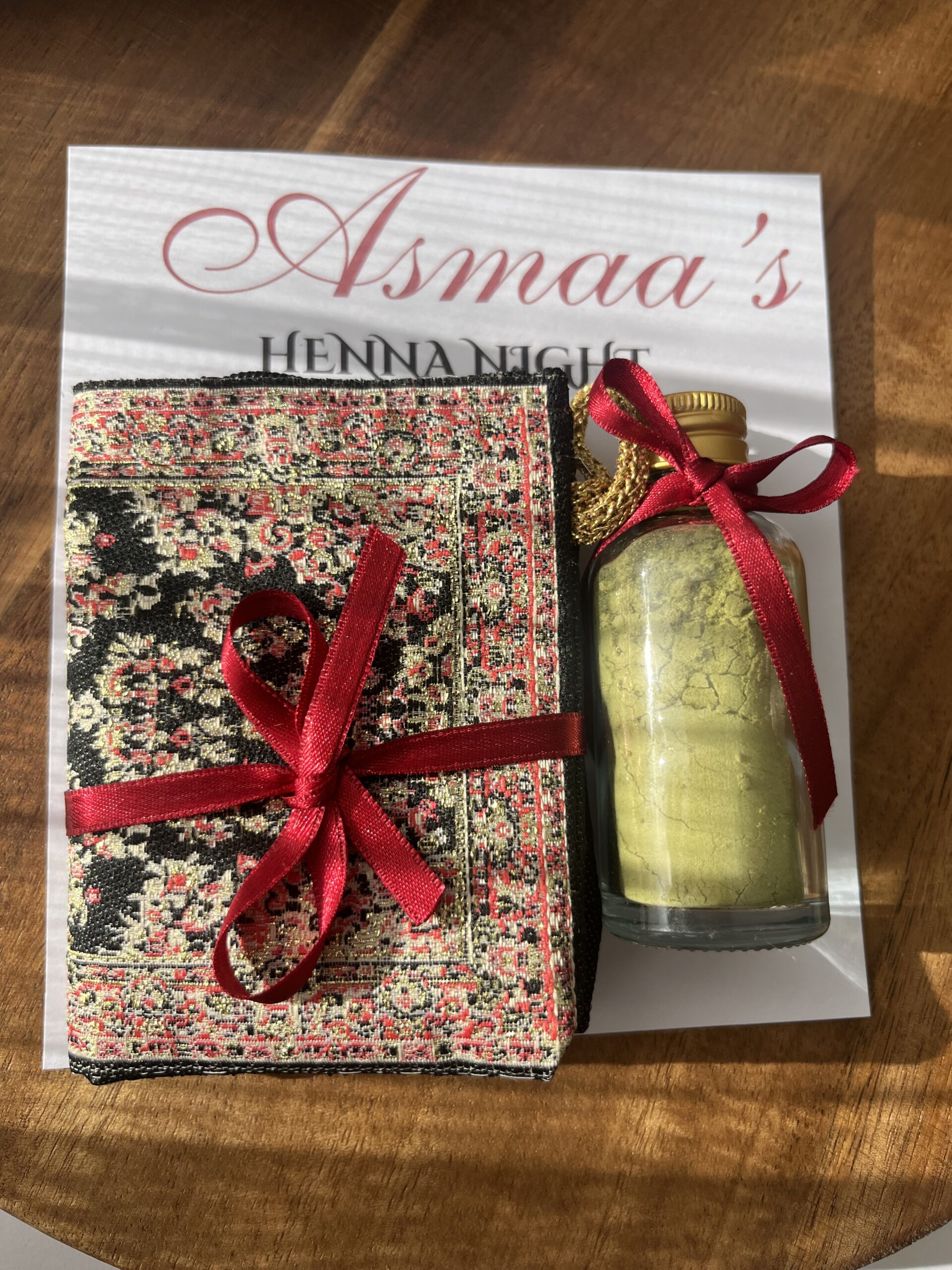 Luxury Henna Night Favor Set | Personalized Henna Gift Box | Turkish Henna Night Gift - Image 2