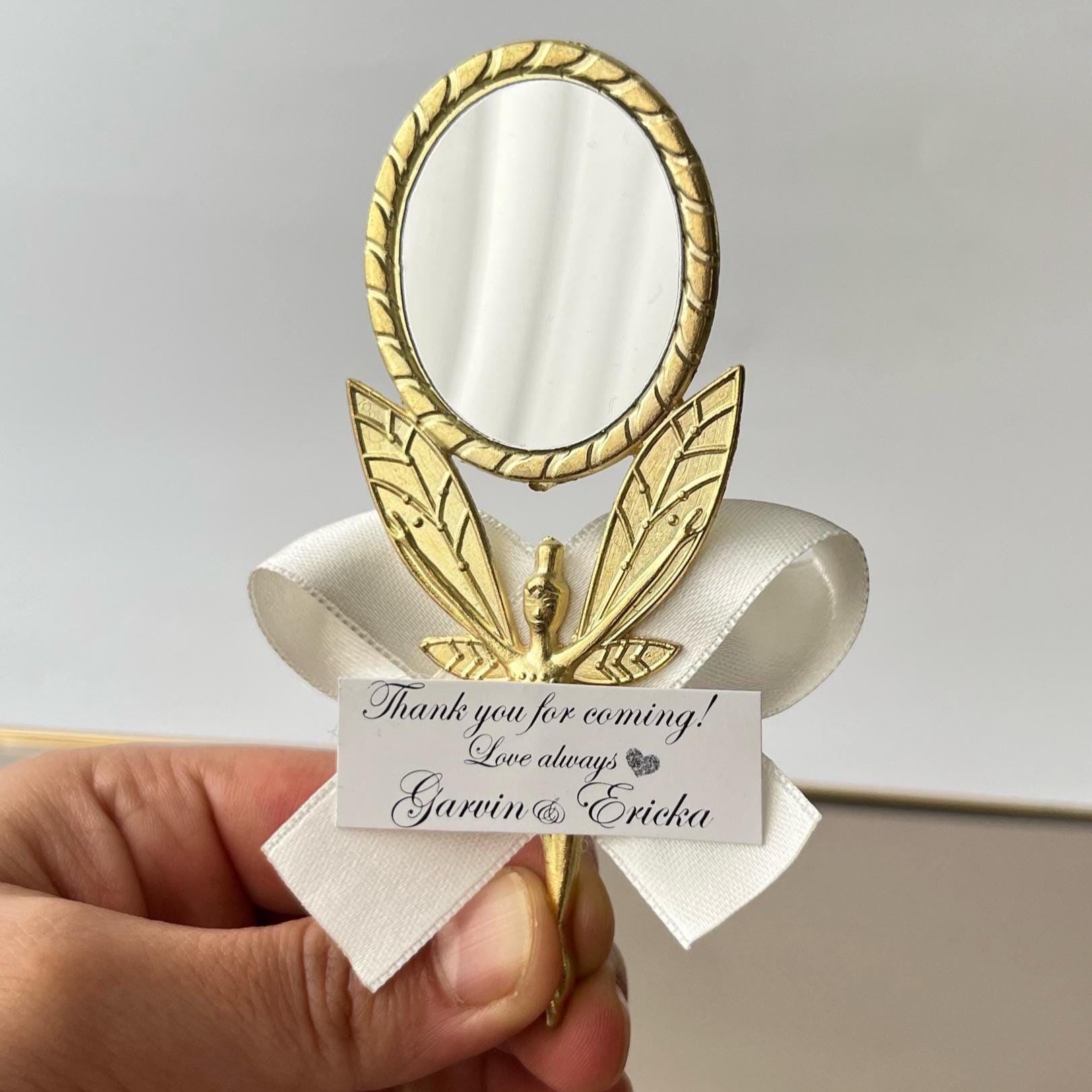 Personalized Mirror Magnet Favors: Quinceañera, Wedding, Bridal Shower - Image 7