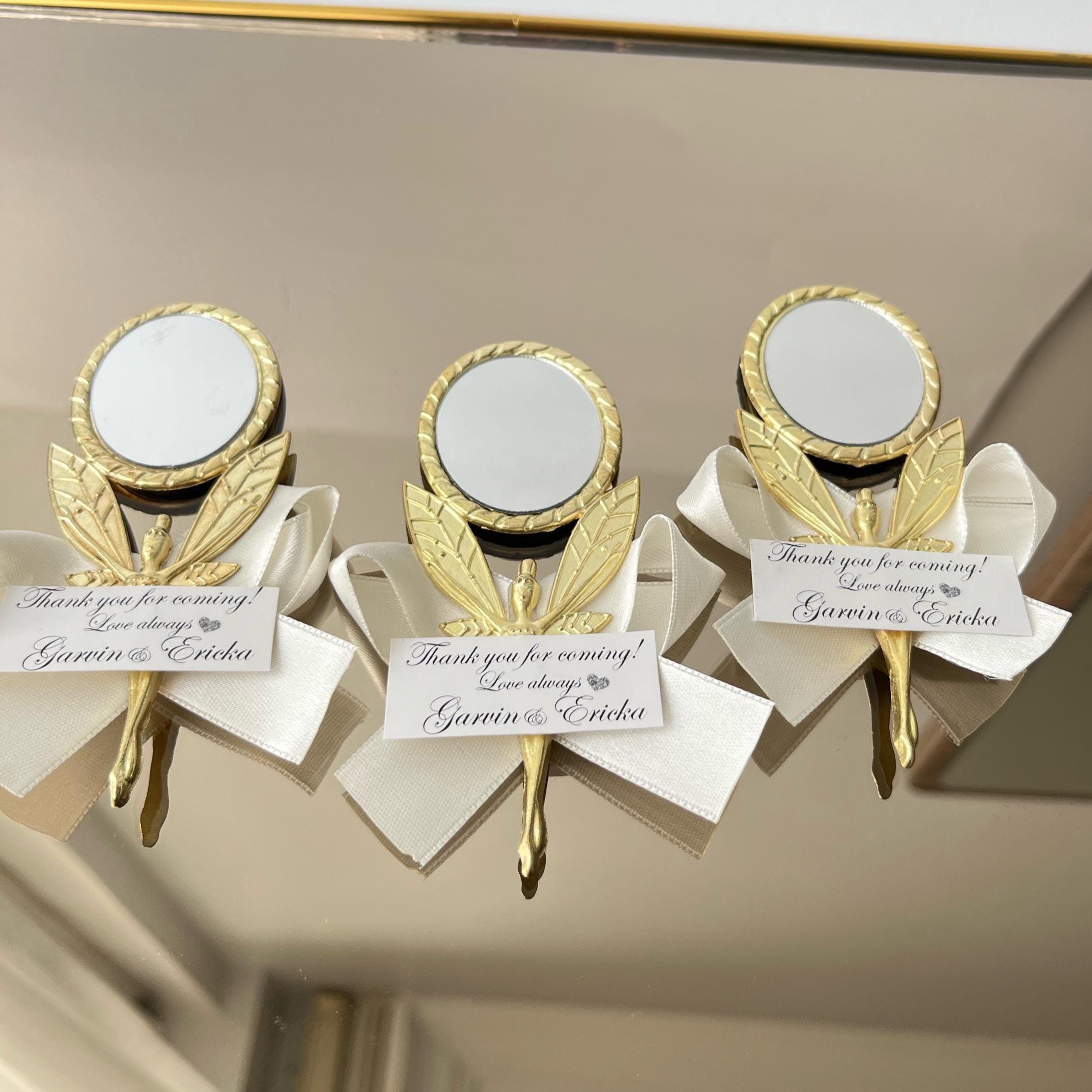 Personalized Mirror Magnet Favors: Quinceañera, Wedding, Bridal Shower - Image 9
