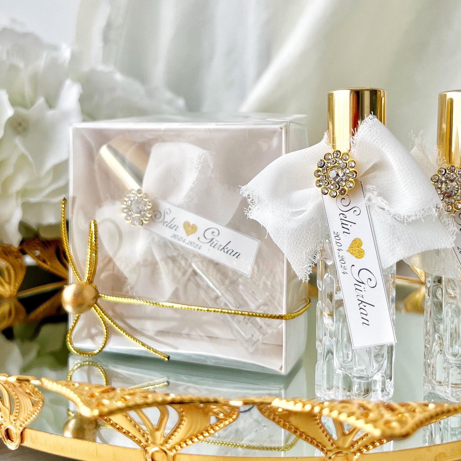 Personalized Holy Water Glass Bottle Baptism Favors: Communion Keepsake, Catholic Favors, Religious Gifts