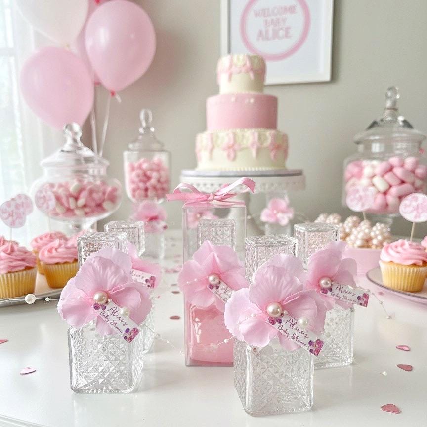 Personalized Holy Water Bottle Favors, Baptism, Christening & First Communion Gifts, Religious Keepsakes,