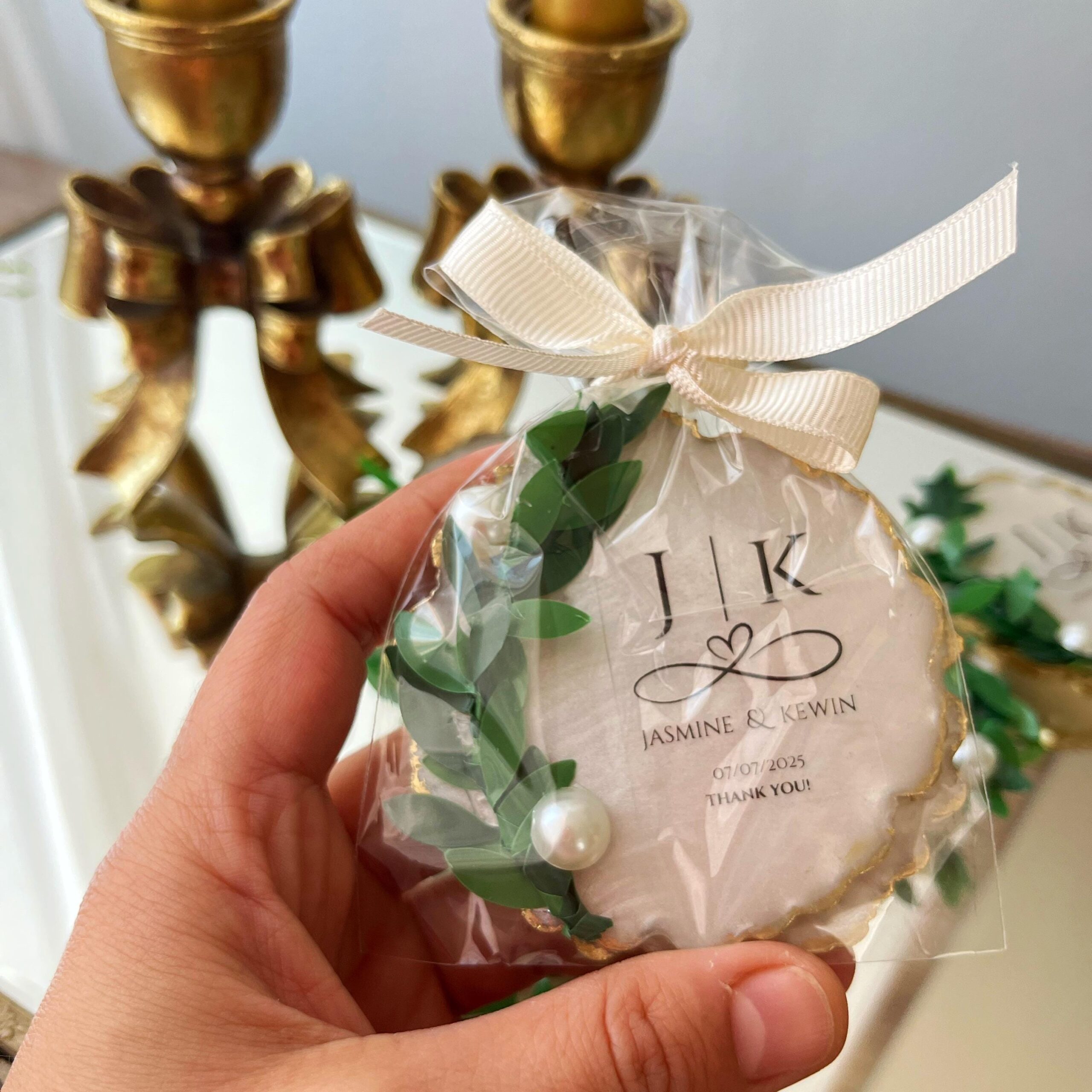 Personalized Nikkah Magnet Favors, Bulk Fridge Magnet Gifts - Image 8