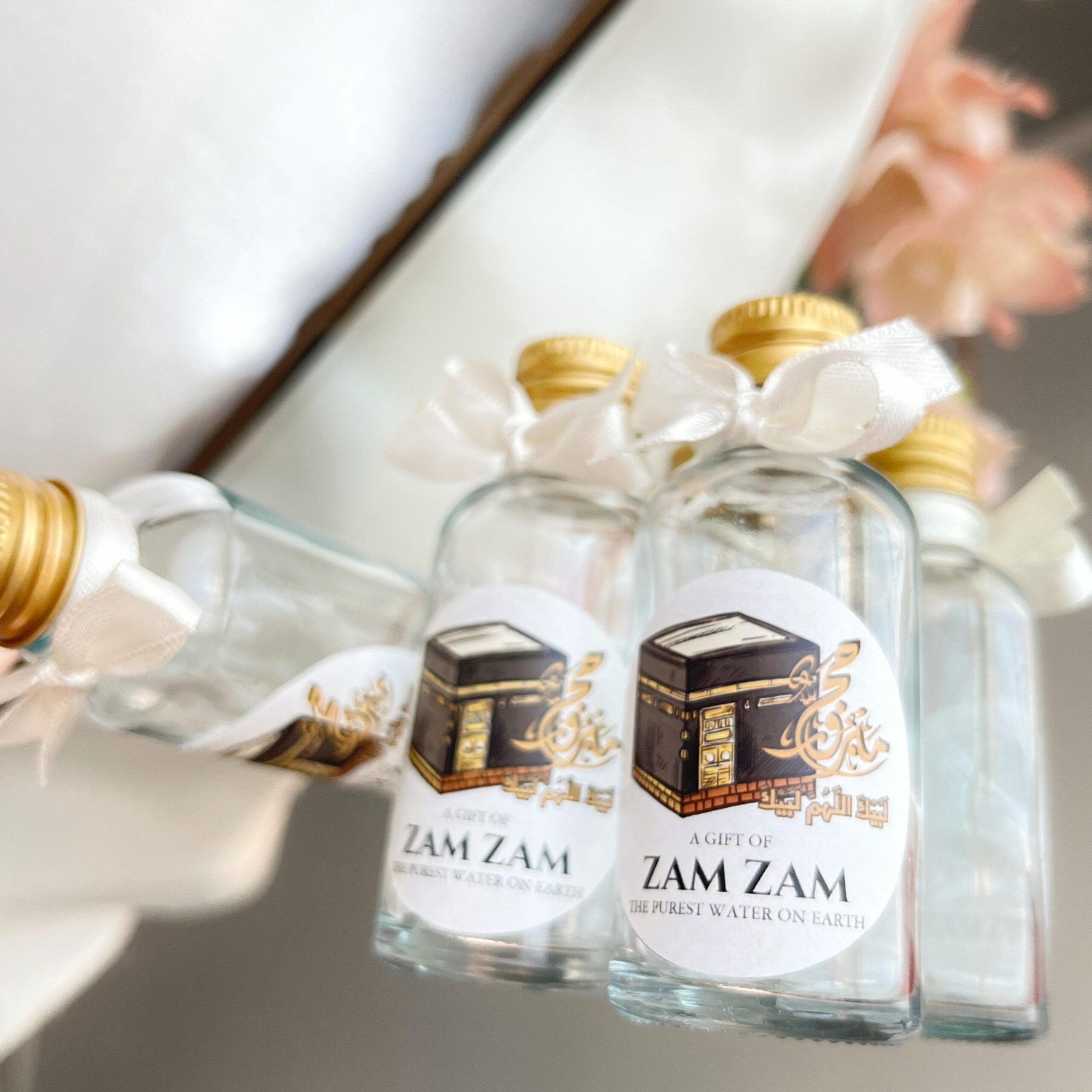 30ml Zamzam Water Favor Bottle – Islamic Wedding, Hajj Souvenir - Image 2