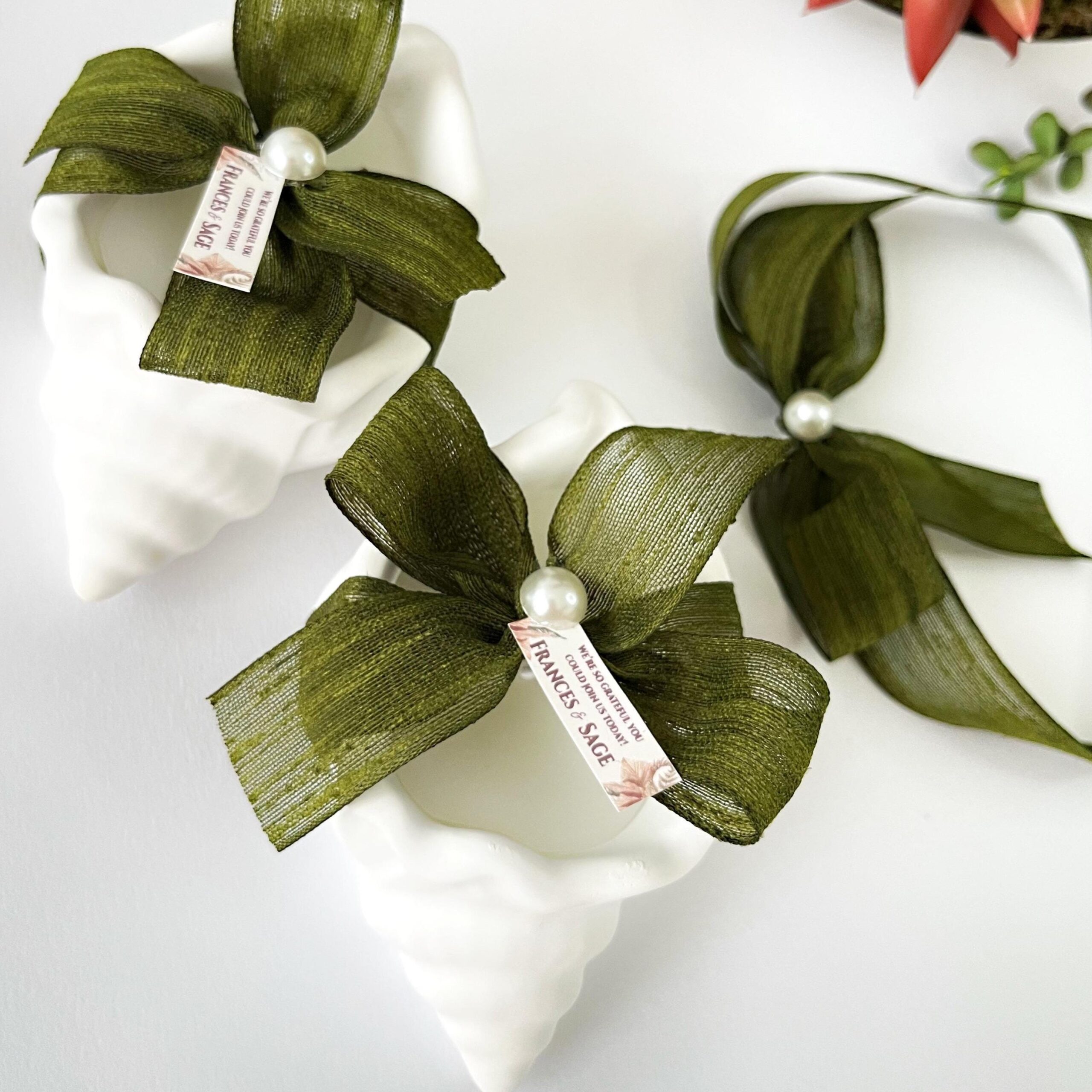 50 pcs Bulk Sea Shell Candle Favors, Wedding Favor for Guests - Image 3