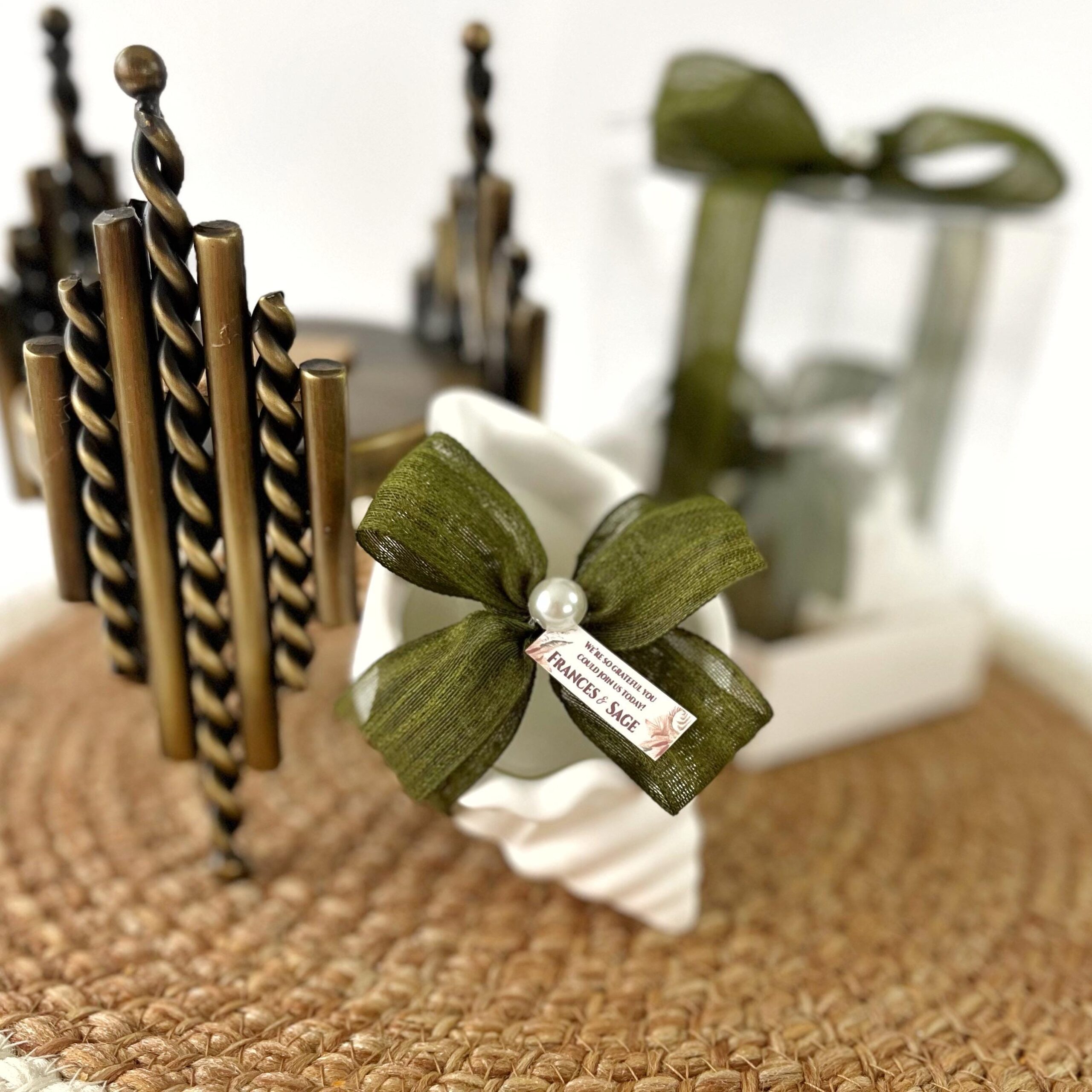 50 pcs Bulk Sea Shell Candle Favors, Wedding Favor for Guests - Image 4