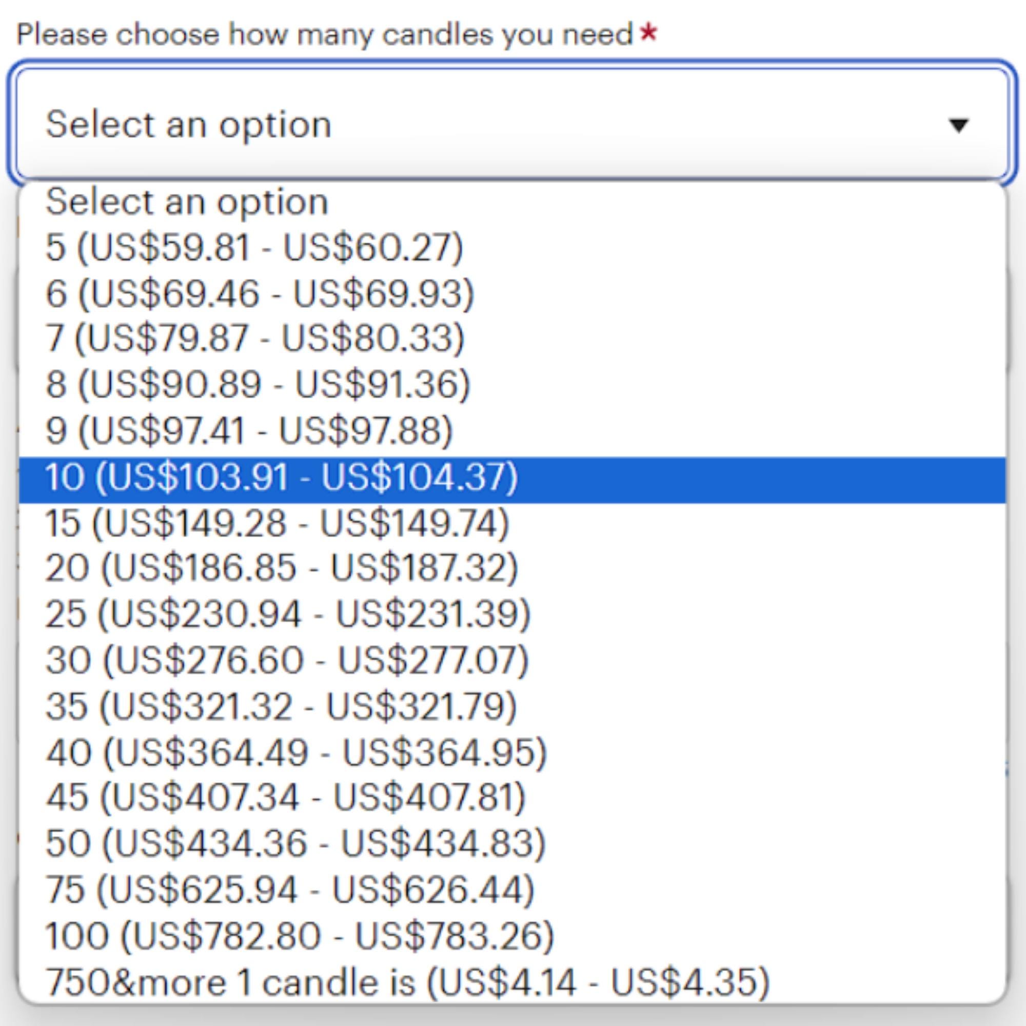 Personalized Scented Wedding Candle Favor for Guests, Bridal Shower Candle Gifts - Image 10