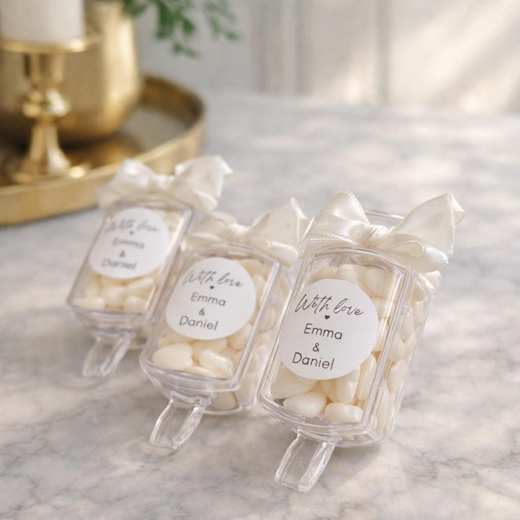 Wedding Candy Favor for Guests, Nikkah Candy Gift Boxes